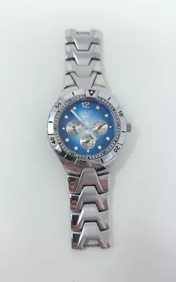 Relic “wet” Wrist Watch 165 Feet Water Resistant Stainless Steel Zr15354 • $12.95