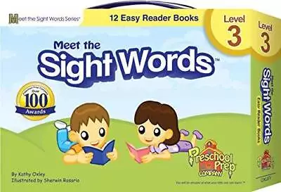 Meet The Sight Words - Level 3 - Easy Reader Books (boxed Set Of 12 - GOOD • $5.78