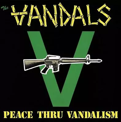 VANDALS Peace Thru Vandalism Punk Hardcore 12  Vinyl (Green Splatter) NEW! • $38.39