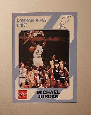 Michael Jordan 1989 Coca-cola Unc Tarheels Finest #16 • $4.25