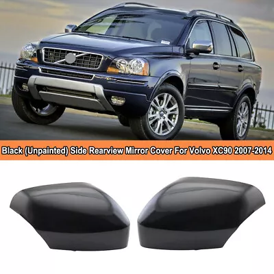 Pair Side Rearview Door Mirror Cover Cap For Volvo XC90 2007-2014 Left & Right • $34.79