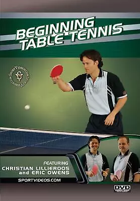 Beginning Table Tennis (DVD) Christian Lillieroos Eric Owens (US IMPORT) • £28.53