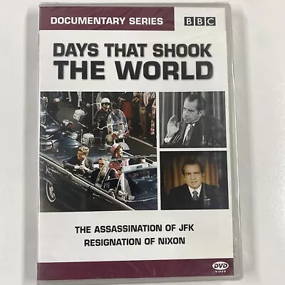 Days That Shook The World- Assassination JFK / Resignation Nixon (DVD) R2 - NEW • $9.75