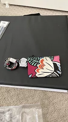 NWT Vera Bradley Zip ID Case And Lanyard Set In Kauai Floral • $15.60