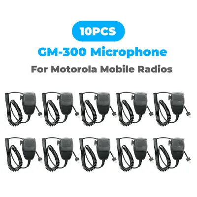 $100 • Buy 10X 8pin HMN3596A Car Mobile Radio Speaker Mic For Motorola GM950 GM300 PRO5100