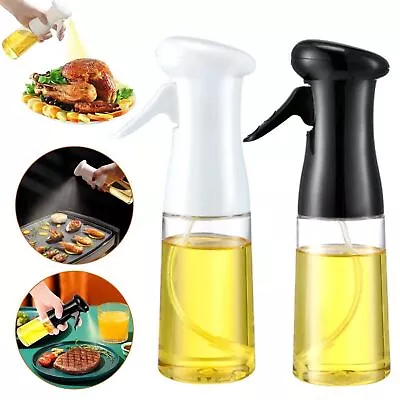 2x Olive Oil Spray Bottle Oil Dispenser BBQ Sprayer Mister For Air Fryer Salad • £8.05