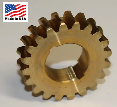 Gilson 20 Tooth Bronze Tiller Worm Wheel Gear 36009 704793 Montgomery Ward Other • $55