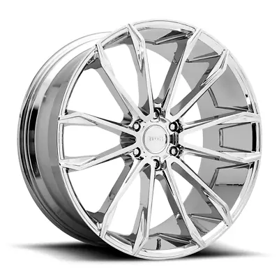 DUB 1PC S251 Clout 24x10 6x135 Chrome Plated Wheel 24  30mm For Ford Lincoln Rim • $822
