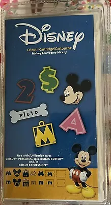 Cricut Cartridge-DISNEY MICKEY FONT-BRAND NEW • $23