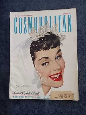 Vintage COSMOPOLITAN Magazine June 1949 • $33.33