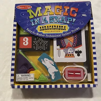 Melissa & Doug Magic In A Snap! Abracadabra Collection Magic Tricks Set Toy NEW • $20