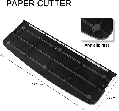 A4 Paper Cutter Paper Trimmer Guillotine With Automatic Security Safeguard • £6.99