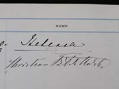 Princess Helena Duchess Margaret Of Teck Signed Royal Document British Royalty • $399.96