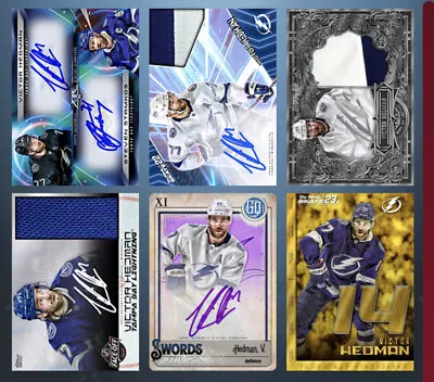 *[Digital Card]* Topps Skate [6x Rare] Victor Hedman Fire 22 Speed Supreme GQ • $0.81