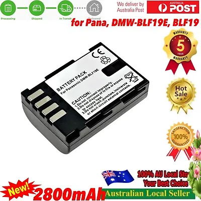 2800mAh DMW-BLF19E DMW-BLF19 For Panasonic Lumix GH3 GH4 GH5 G9 • $18.98