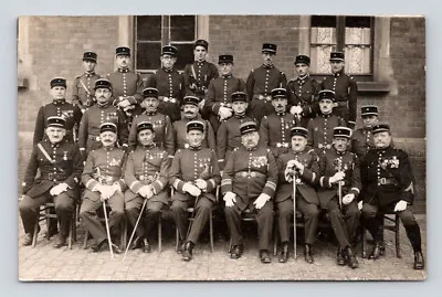 $23.96 • Buy WW1 Antique FRANCE Real Photo RPPC Postcard FRENCH MILITARY HEROES W/ MEDALS
