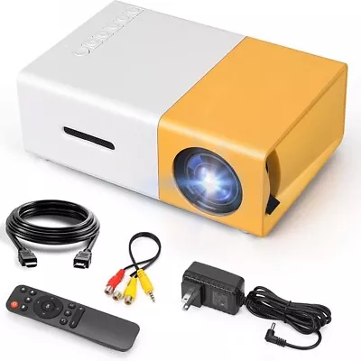 Mini Projector USB LED 1080P Home Cinema Portable Small Pocket Projector Party • $29.50