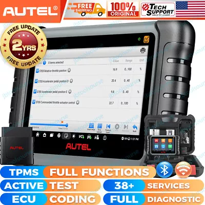 2023 Autel MP808S-TS /MP808S OBD2 Diagnostic Scanner TPMS Programming Key Coding • $749.99