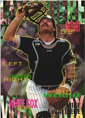 1995 Fleer #123 Mike LaValliere Chicago White Sox • $1.65