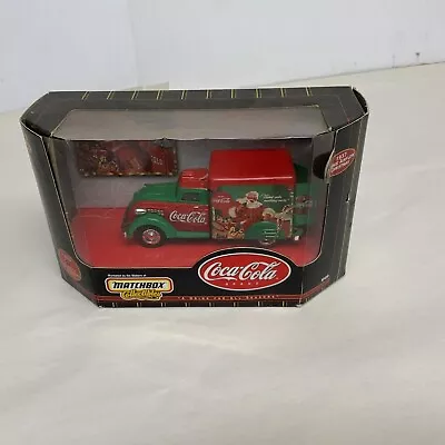 Coca Cola 1937 Dodge Airflow Christmas Truck - Matchbox Collectibles TA-178 • $6.99