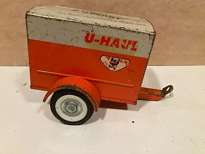 Vintage Nylint U-Haul Single Axle Trailer Pressed Steel Toy Missing Back Door • $25