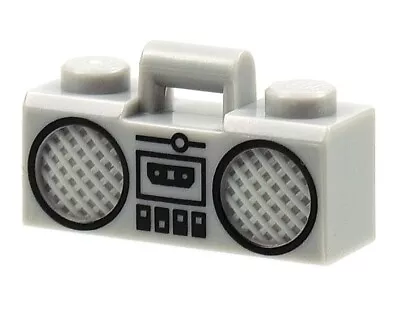 LEGO NEW Light Bluish Gray Radio Boom Box - Cassette Player - Speaker - QTY 1 • $2.95