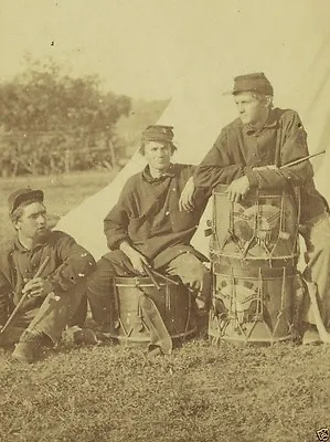 Federal 2nd Rhode Island Infantry Drummer Boys New 8x10 US Civil War Photo • $8.99
