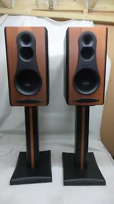 Zingali Naples Speakers With Horn Loaded Tweeter And Stands • £1350