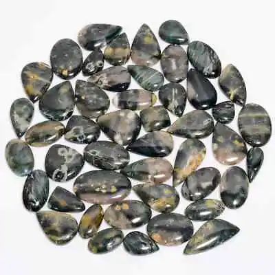 Top Quality Natural Ocean Jasper Cabochon Loose Gemstone Wholesale Lot • $97.87