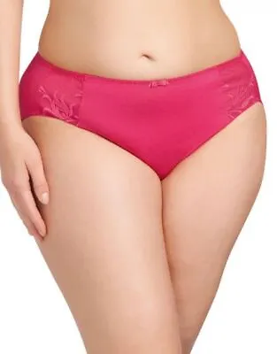 Elomi Caitlyn Brief Panty EL8035 - RAY- Red - Large • $8.99