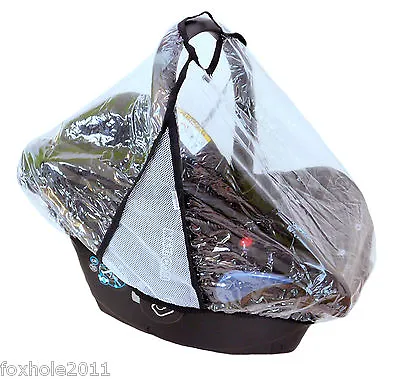 Universal Rain And Wind Cover For Baby Car Seat ! Maxi Cosi ! And Many Others • £8.97