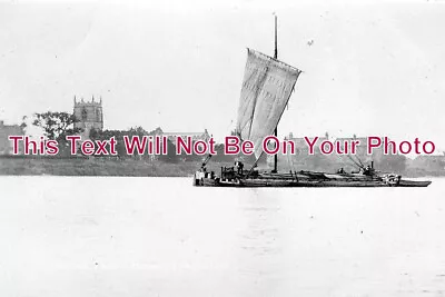 £8.95 • Buy LI 402 - Barge On River Trent, Passing Althorpe, Lincolnshire