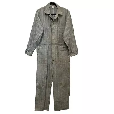 Union Made Jacket 40 Vintage Coveralls 1950's 1940's Retro Mechanic Industrial • $49.95