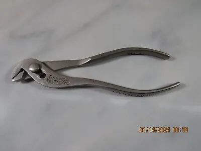 Vintage Snap-On USA Model No. 105 Vacuum Grip Pliers 5  Offset Ignition • $34.95