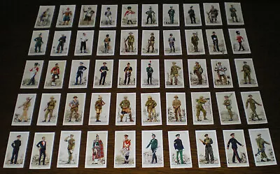 Set Players Uniforms Of The Territorial Army 1939 Cigarette Cards VG Condition • £4.50