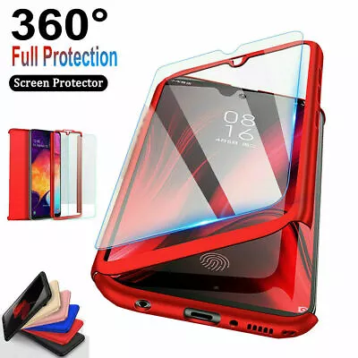 For Samsung S9/S21/S8/S10+ A32 A53 5G 360 Full Body Hard Case + Screen Protector • $7.99