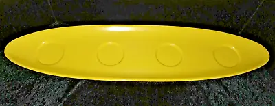 Melamine Long Tray Yellow 21.5  X 5.5  Laurie Gates Style • $14.99