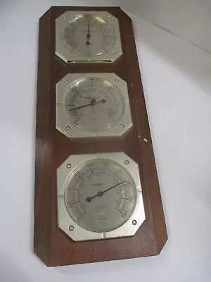 Sunbeam Barometer Thermometer Hygrometer Vintage • $15.99