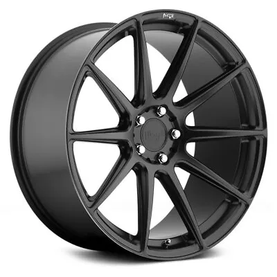 Niche Essen M147 Matte Black 18x8 +42 5x112 66.5 Wheel Single Rim • $188.75