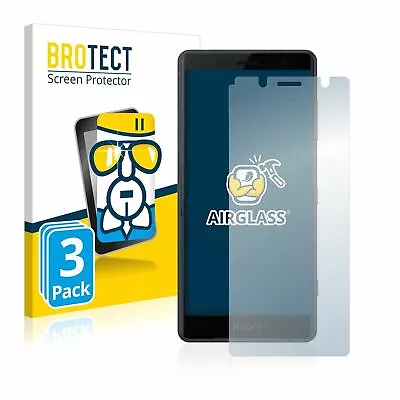 $89.79 • Buy Sony Xperia XZ2 Compact, 3 X BROTECT® AirGlass® Premium Glass Screen Protector