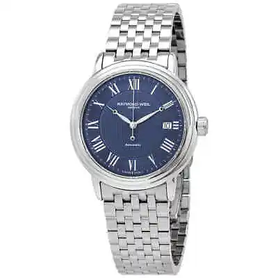 Raymond Weil Maestro Automatic Blue Dial Men's Watch 2837-ST-00508 • $551.20