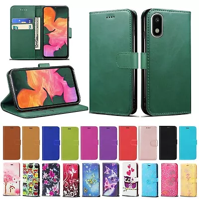 For Samsung A10 A24 A40 A50 A20e A70 Phone Case Leather Flip Wallet Book Cover • £2.99