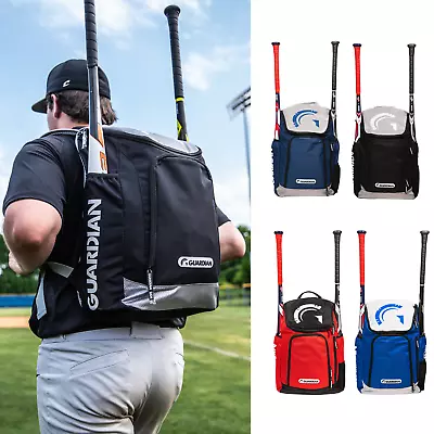 Guardian Titan Baseball Fastpitch Softball Travel Ball Batting Bat Bag Batpack • $29.99