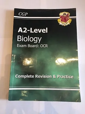 CGP OCR A2-Level A-Level Year 2 Biology Complete Revision & Practice • £4.50