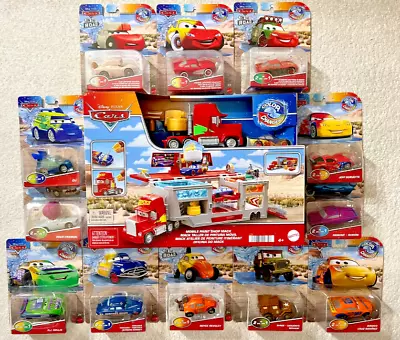 Disney Cars Color Changers Lot Of 12 + Mobile Paint Shop Mack **new** • $169.95