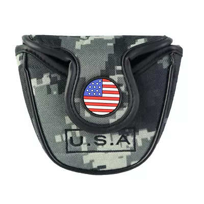 Magnetic USA Military Mallet Putter Cover Headcover For Scotty Cameron Odyssey • $12.70