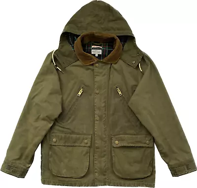 £90 • Buy Men's Gant Rugger Waxed Hooded Field Jacket Size Medium