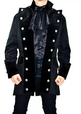 Shrine Gothic Vampire Goth Victorian Versailles Pirat Coat Jacket Lestat Count  • $339