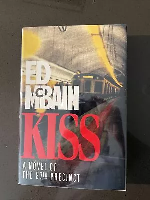 Signed Kiss Ed McBain 1st Ed 87th Precinct Crime Police Procedural Steve Carella • $13.50