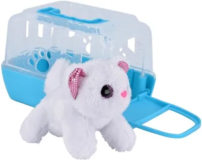 Kandytoys Kitty Carrier - Ty5310 Pet Plsuh Soft Cage Case Fluffy Toy Cuddly Cute • £8.25